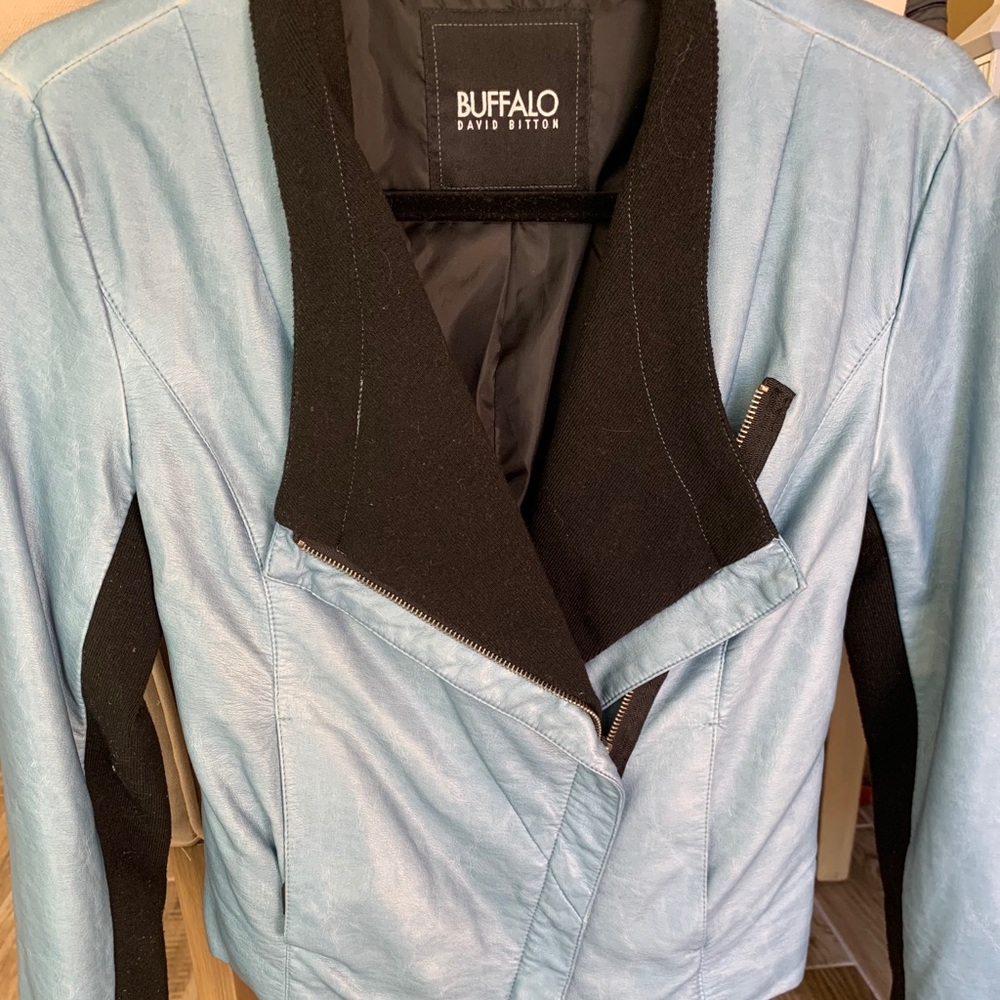 Buffalo Faux Moto Leather Jacket